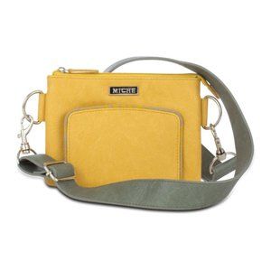 Miche Hip Bag Sunflower Yellow w/ Sage Crossbody Wallet w/ Adjustable Straps